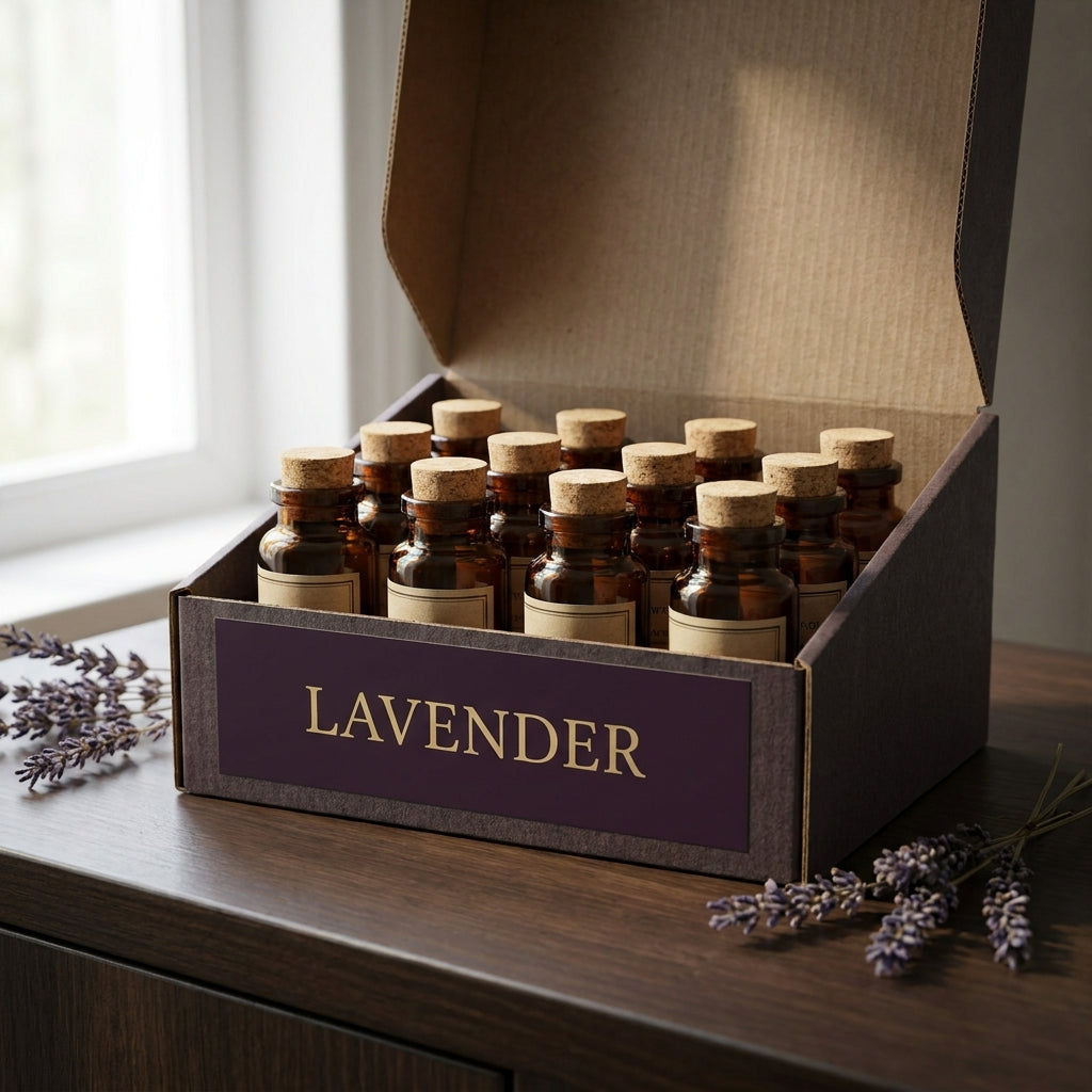 Pure Lavender Essential Oil - 12 x 1/2 oz (15ml)
