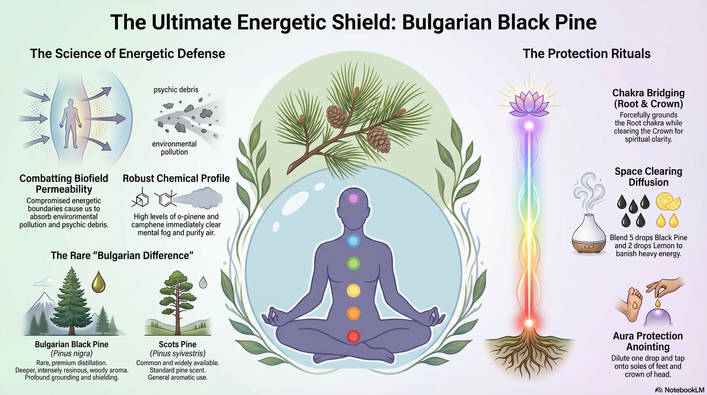 Bulgarian Black Pine Essential Oil (Pinus nigra)