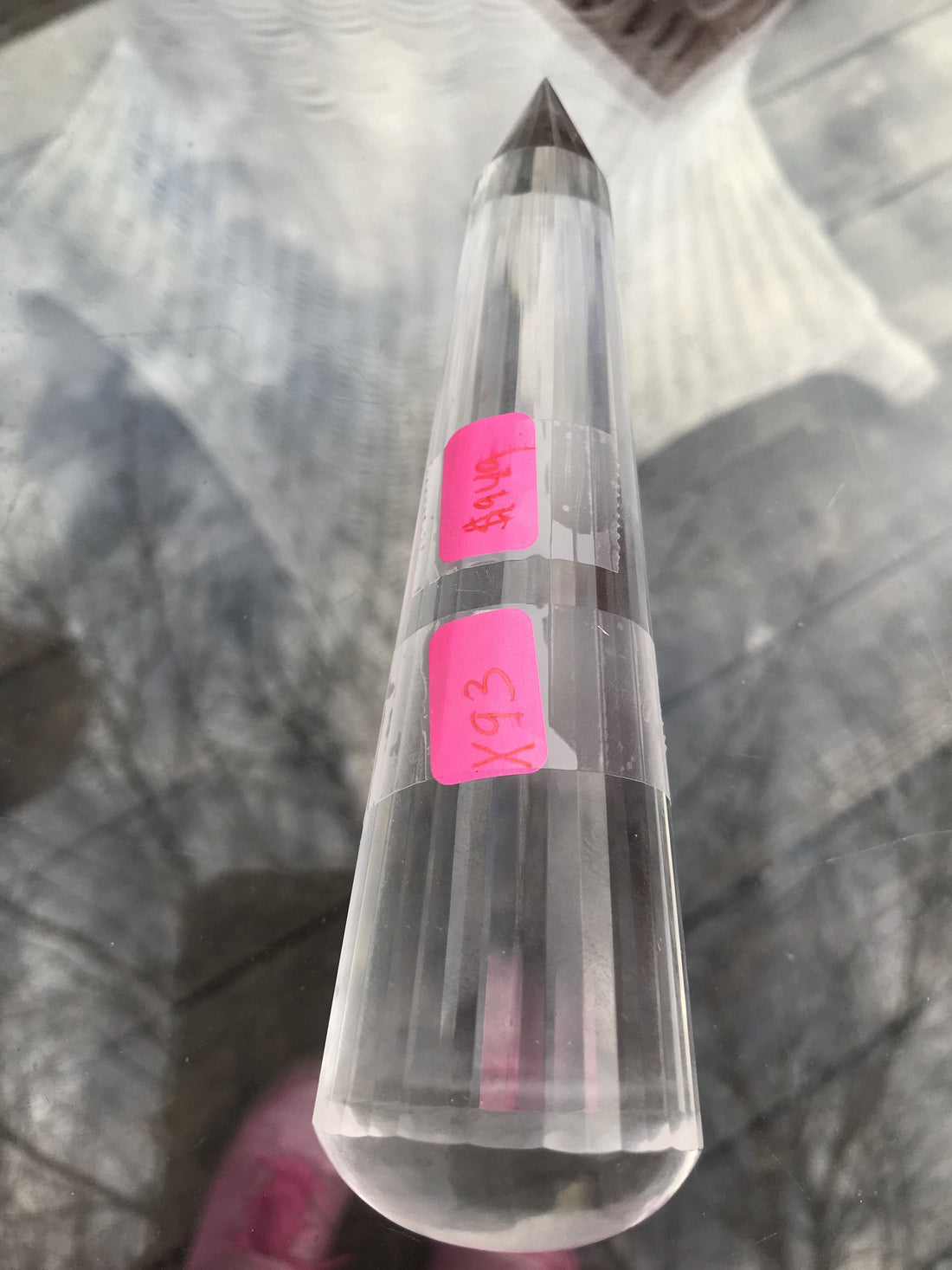 36 sided quartz laser crystal