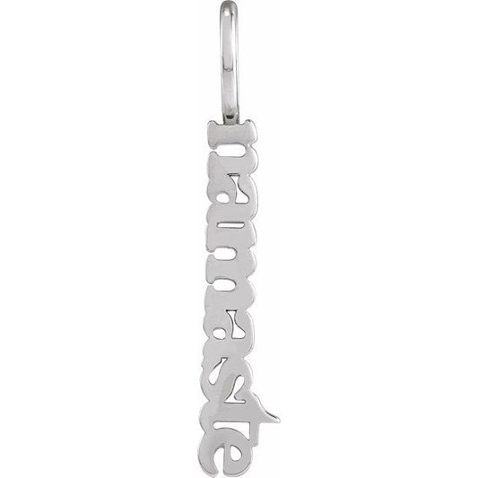 Platinum Namaste Pendant