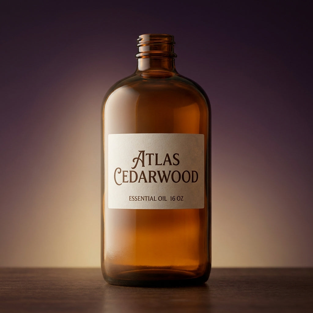 Pure Atlas Cedarwood Essential Oil - 16 oz