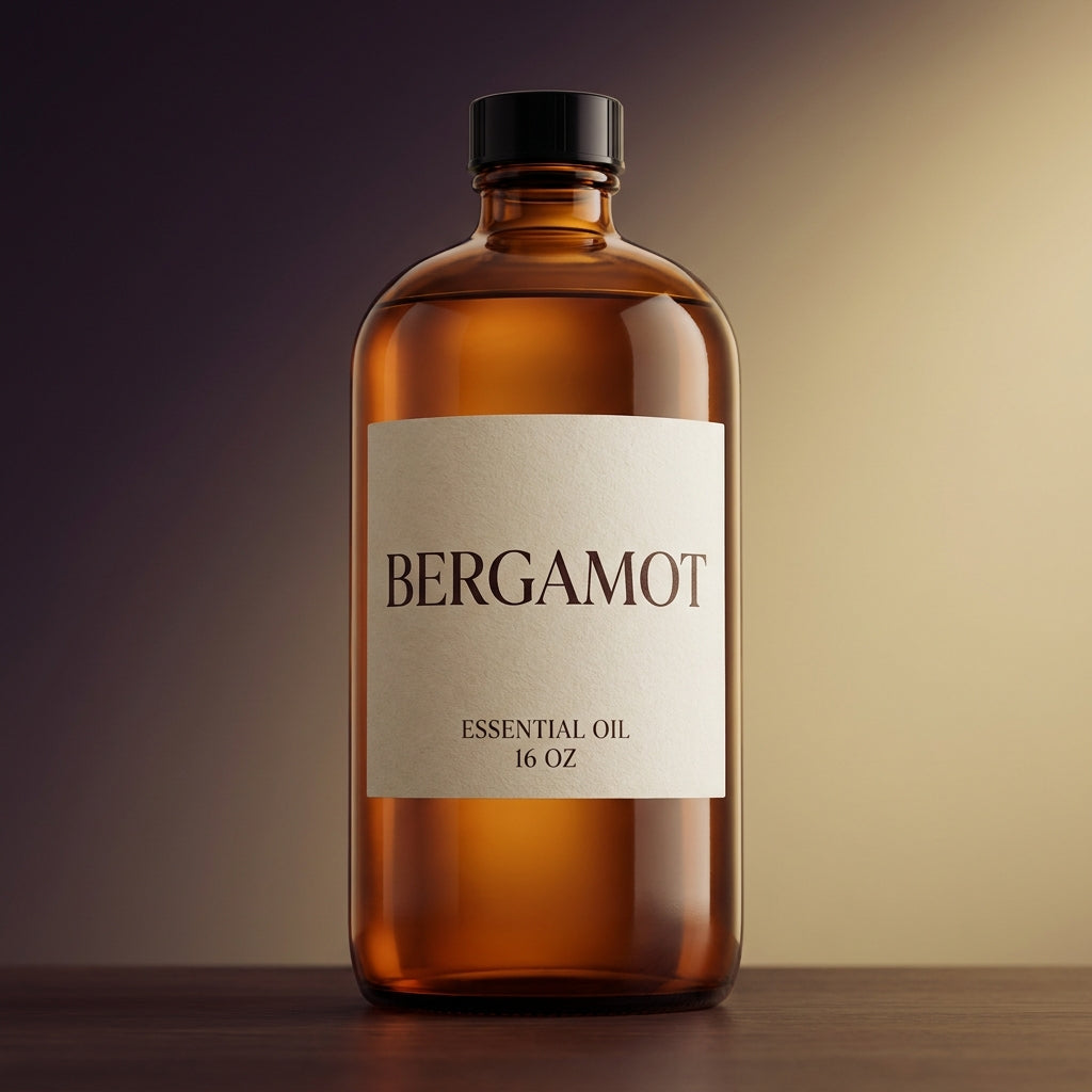 Pure Bergamot Essential Oil - 16 oz