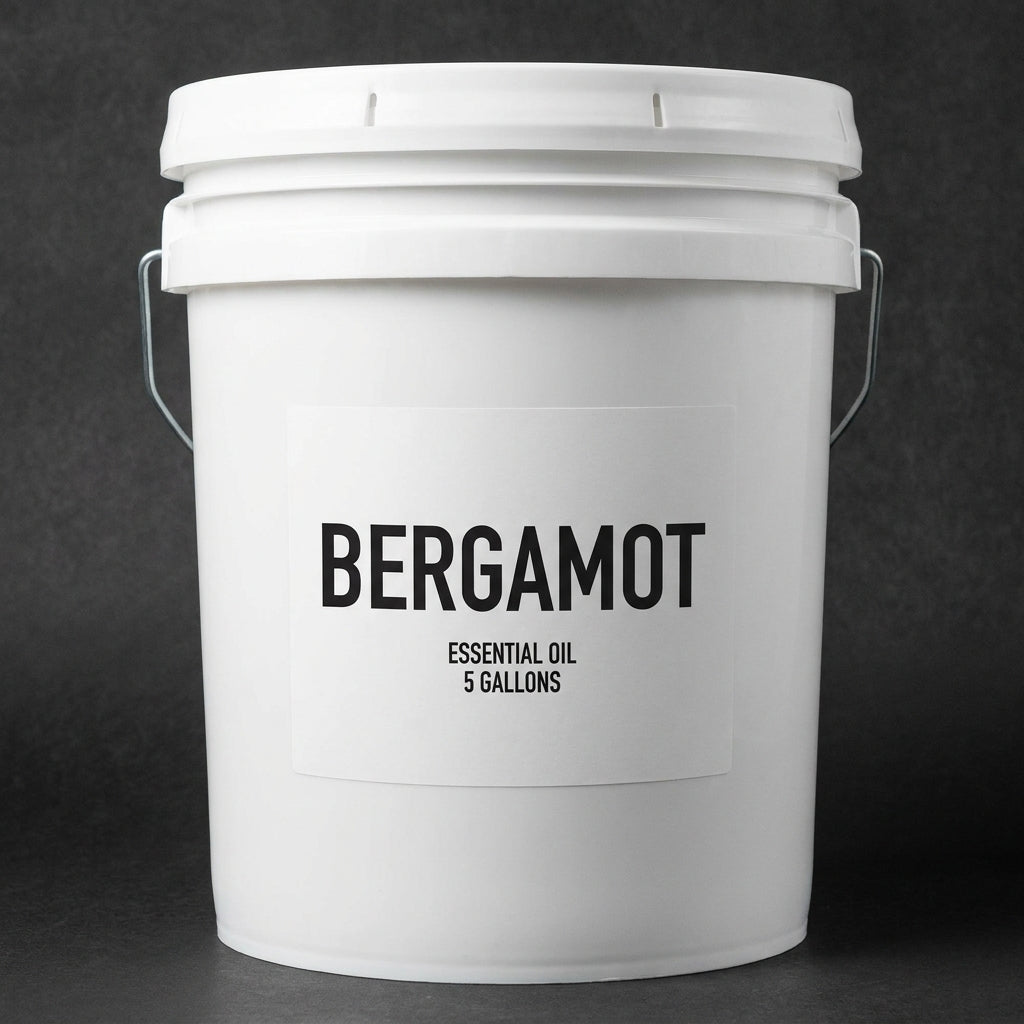 Pure Bergamot Essential Oil - 5 Gallons (25 lbs)