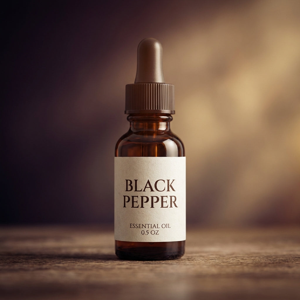 Pure Black Pepper Essential Oil - 0.5 oz