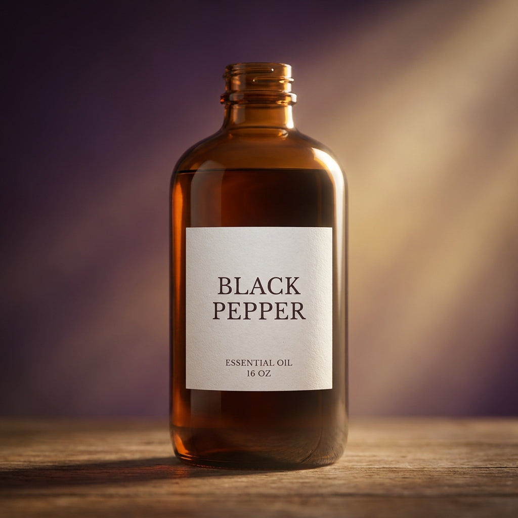 Pure Black Pepper Essential Oil - 16 oz