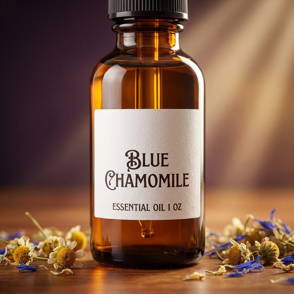 Pure Blue Chamomile Essential Oil - 1 oz