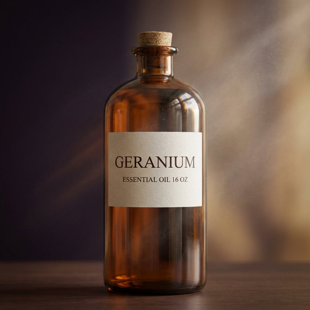 Pure Geranium Essential Oil - 16 oz