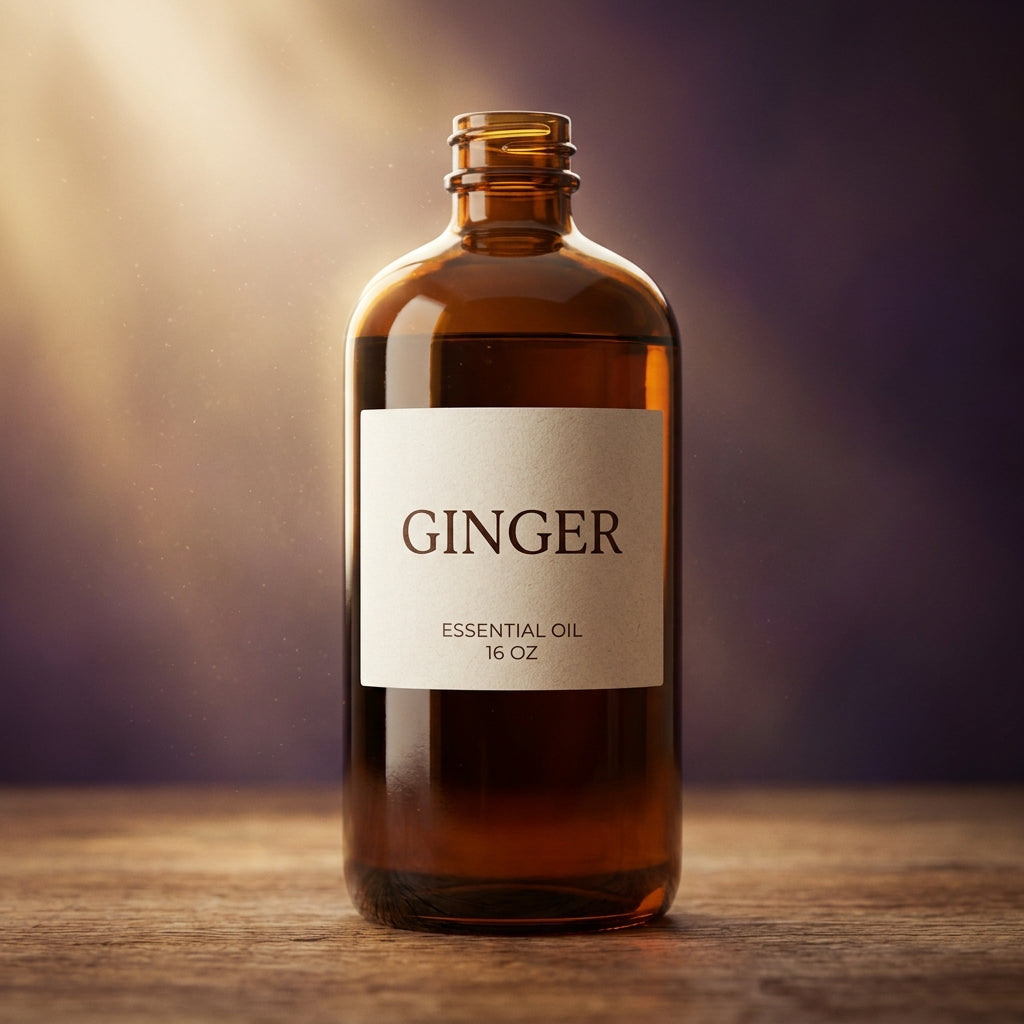 Pure Ginger Essential Oil - 16 oz