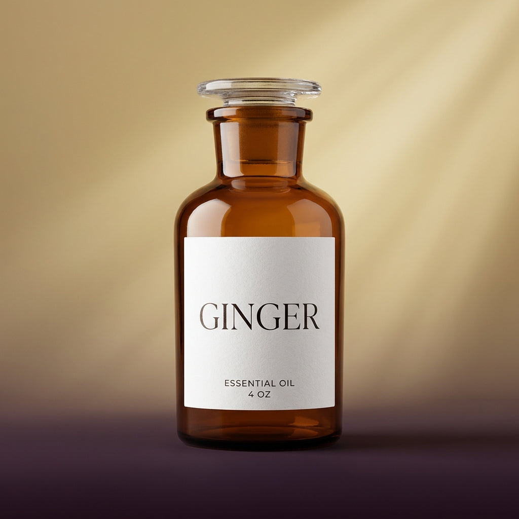 Pure Ginger Essential Oil - 4 oz