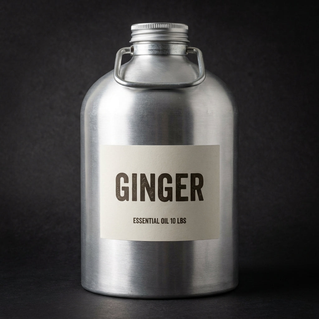 Pure Ginger Essential Oil - 10 lbs