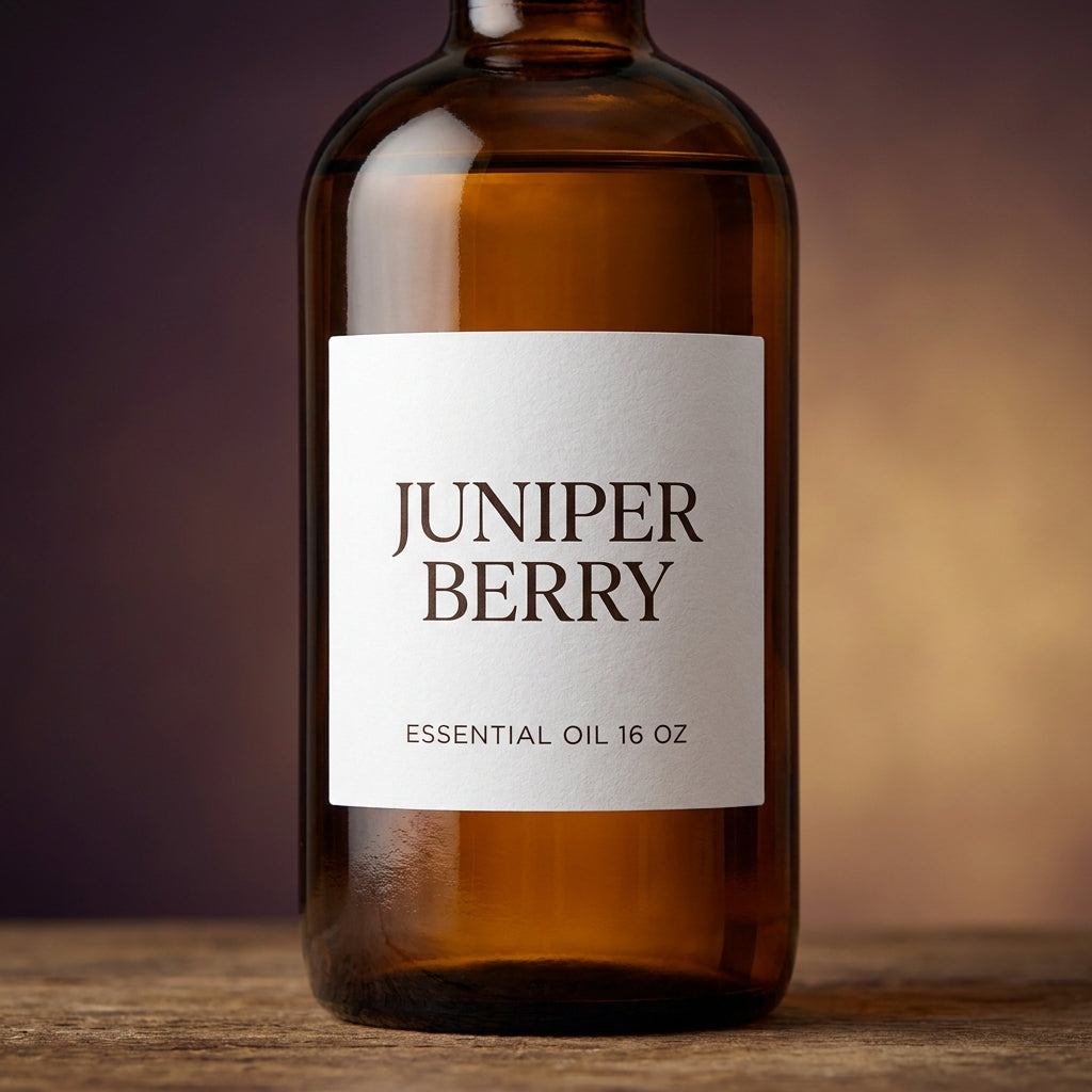 Pure Juniper Berry Essential Oil - 16 oz