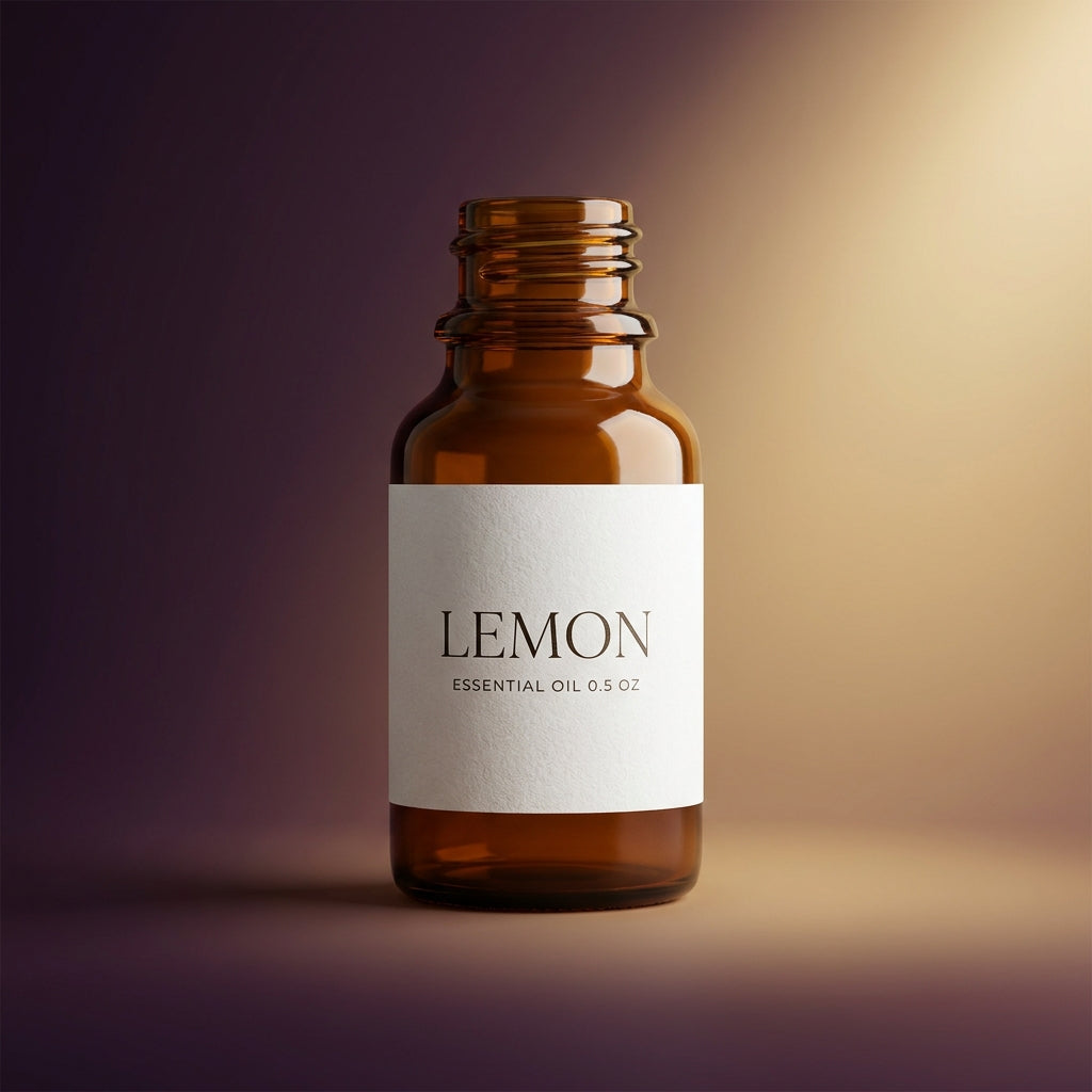 Pure Lemon Essential Oil - 0.5 oz