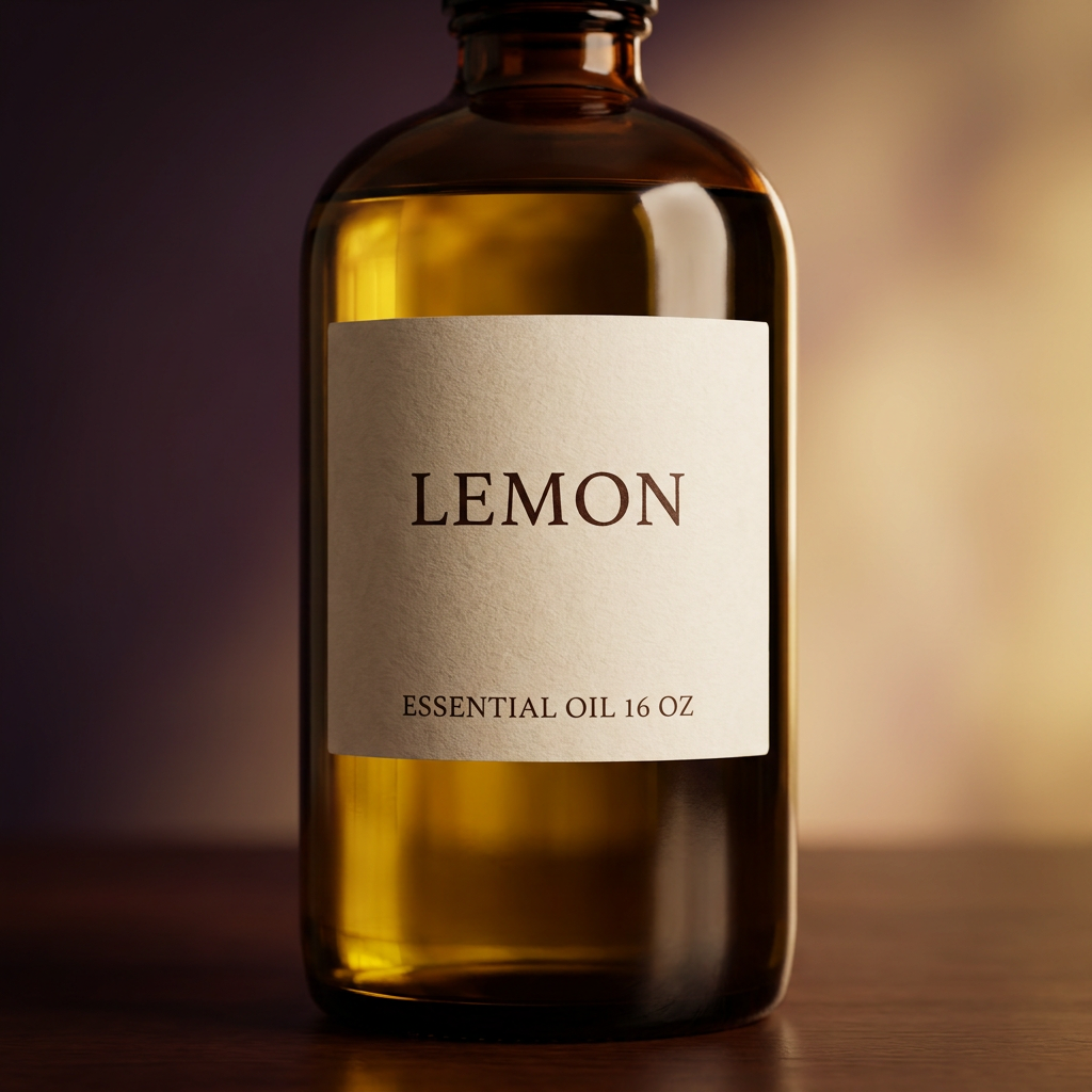 Pure Lemon Essential Oil - 16 oz