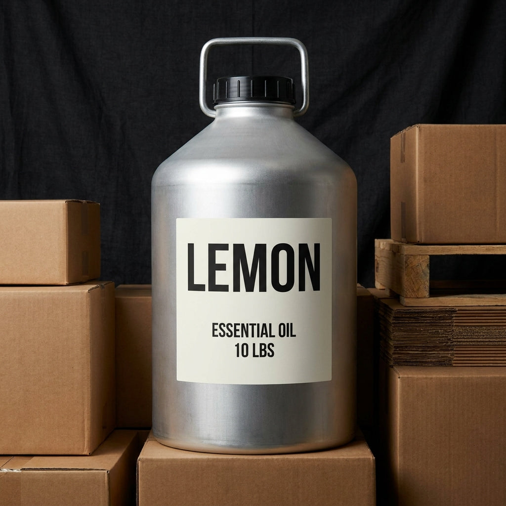 Pure Lemon Essential Oil - 10 lbs