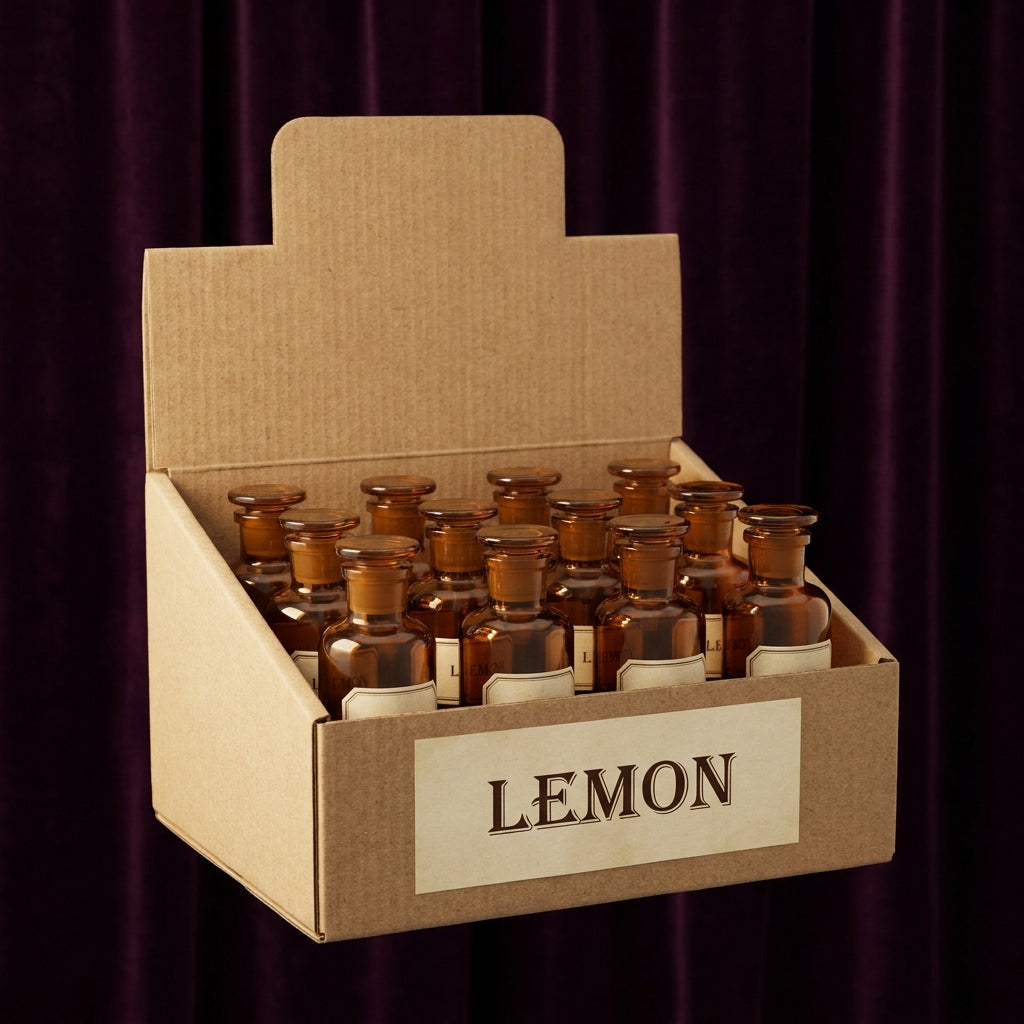 Pure Lemon Essential Oil - 12 x 1/2 oz (15ml)
