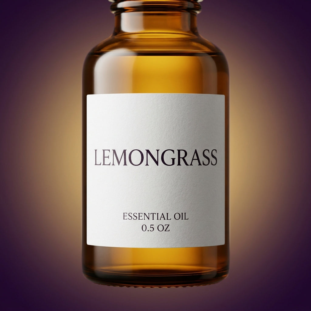 Pure Lemongrass Essential Oil - 0.5 oz
