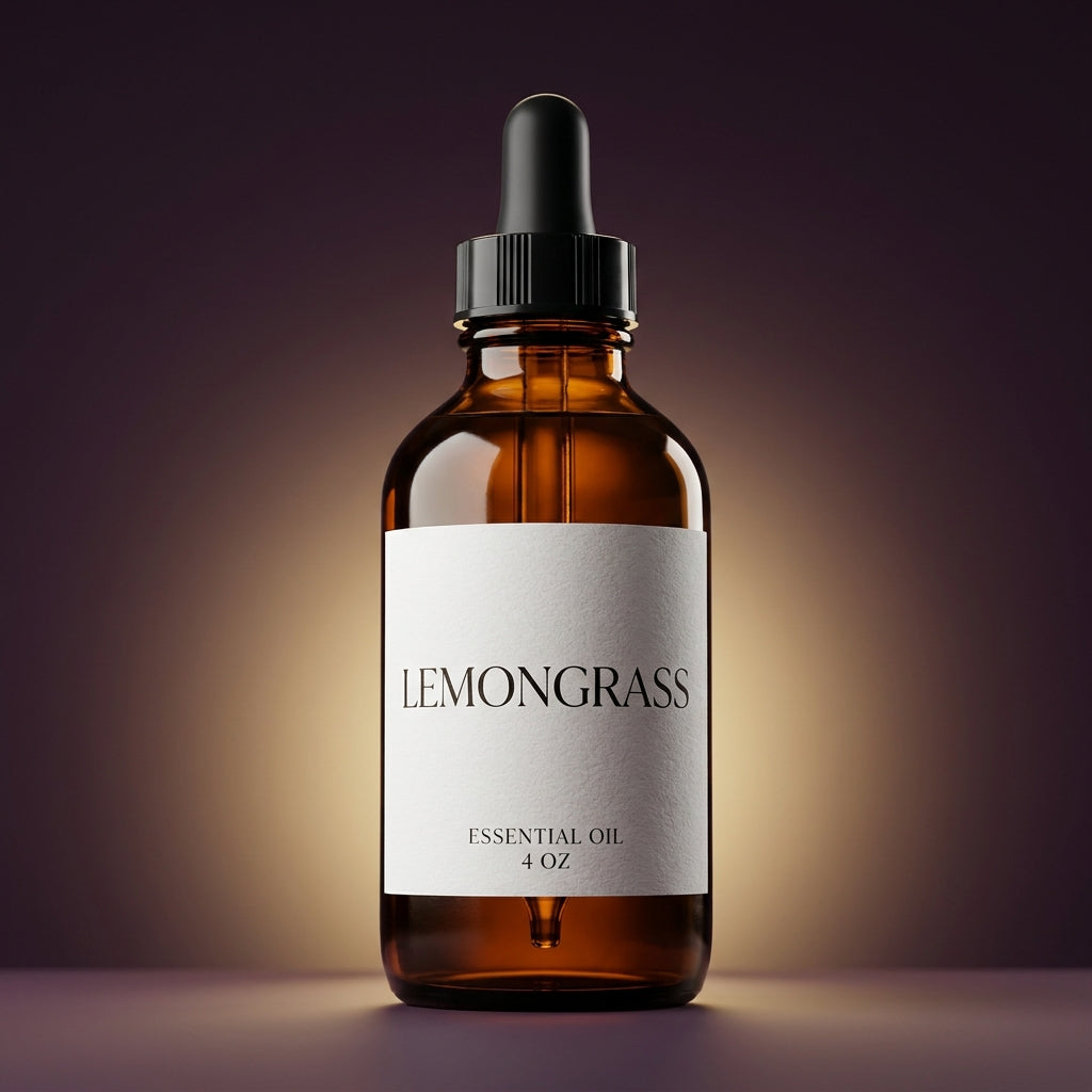 Pure Lemongrass Essential Oil - 4 oz