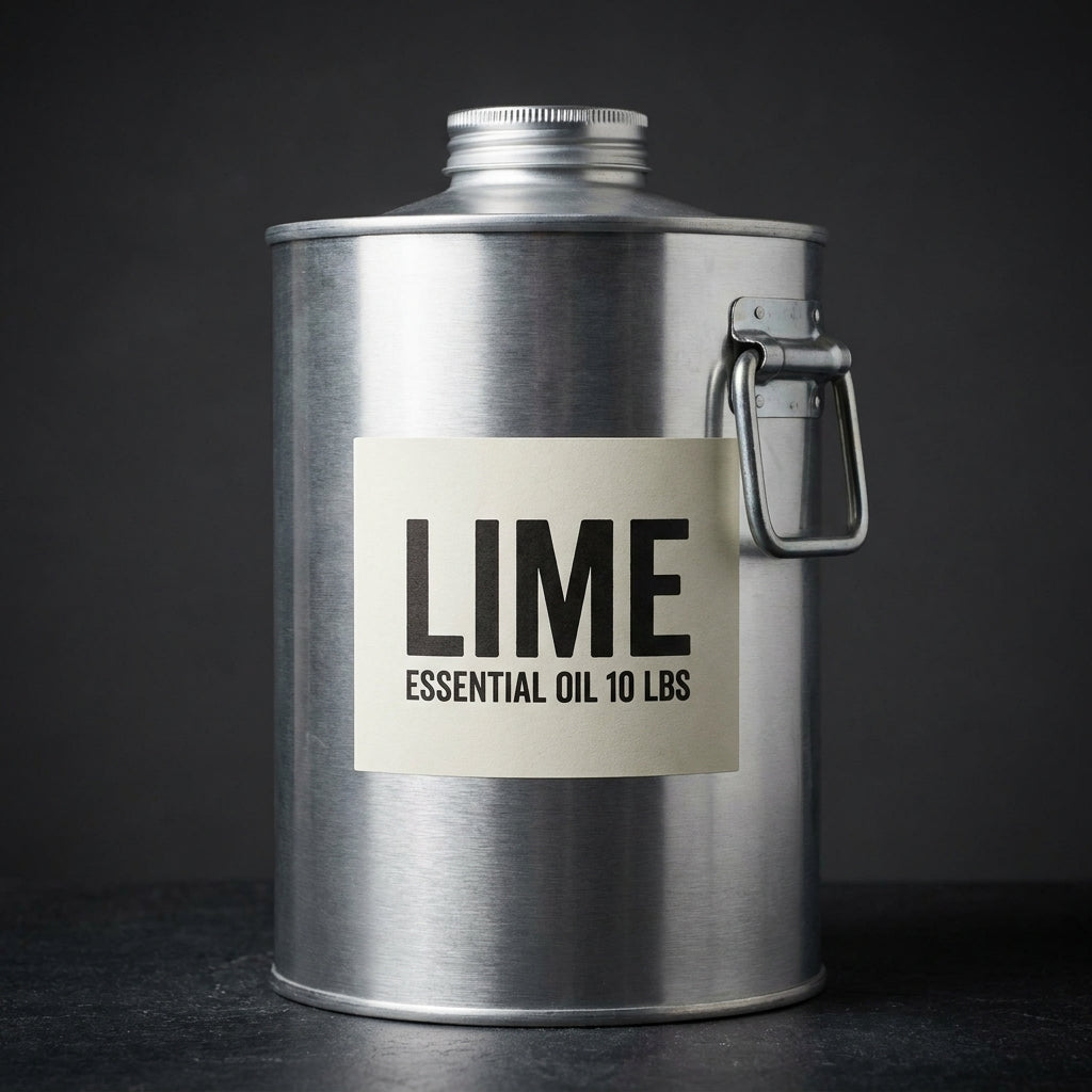 Pure Lime Essential Oil - 10 lbs