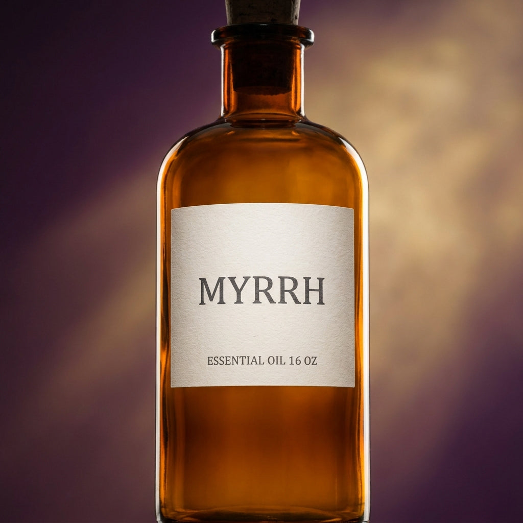 Pure Myrrh Essential Oil - 16 oz