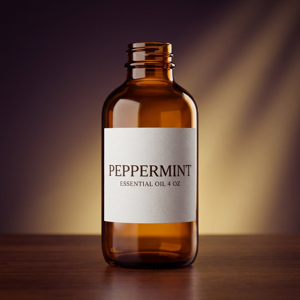 Pure Peppermint Essential Oil - 4 oz