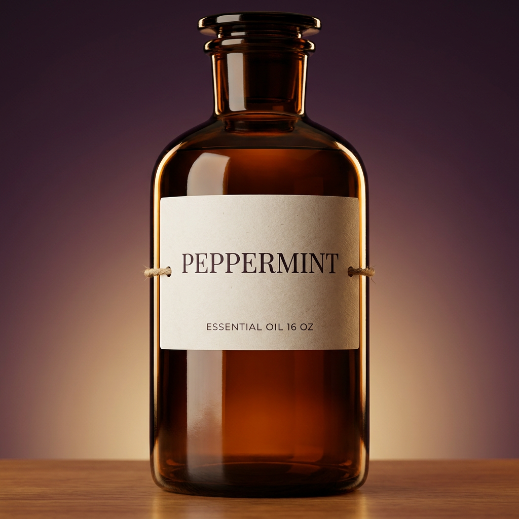 Pure Peppermint Essential Oil - 16 oz