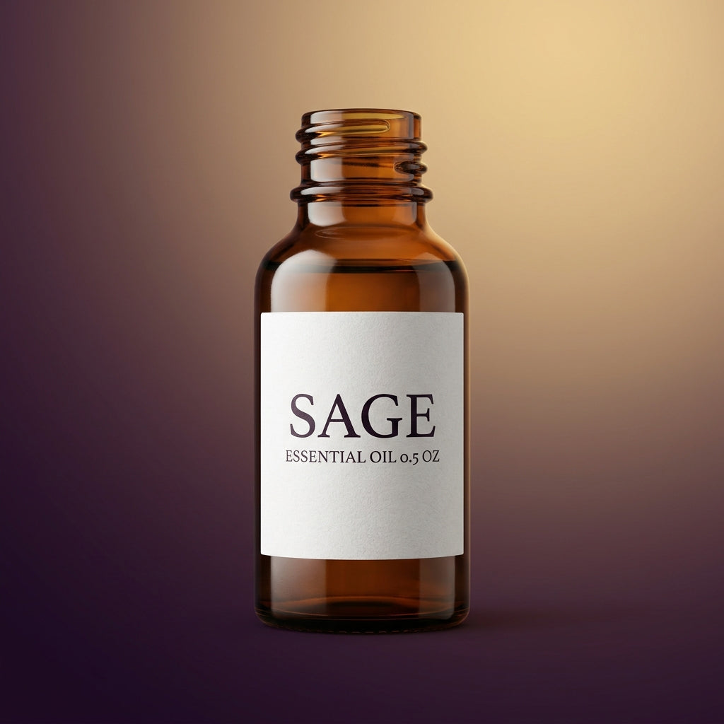Pure Sage Essential Oil - 0.5 oz