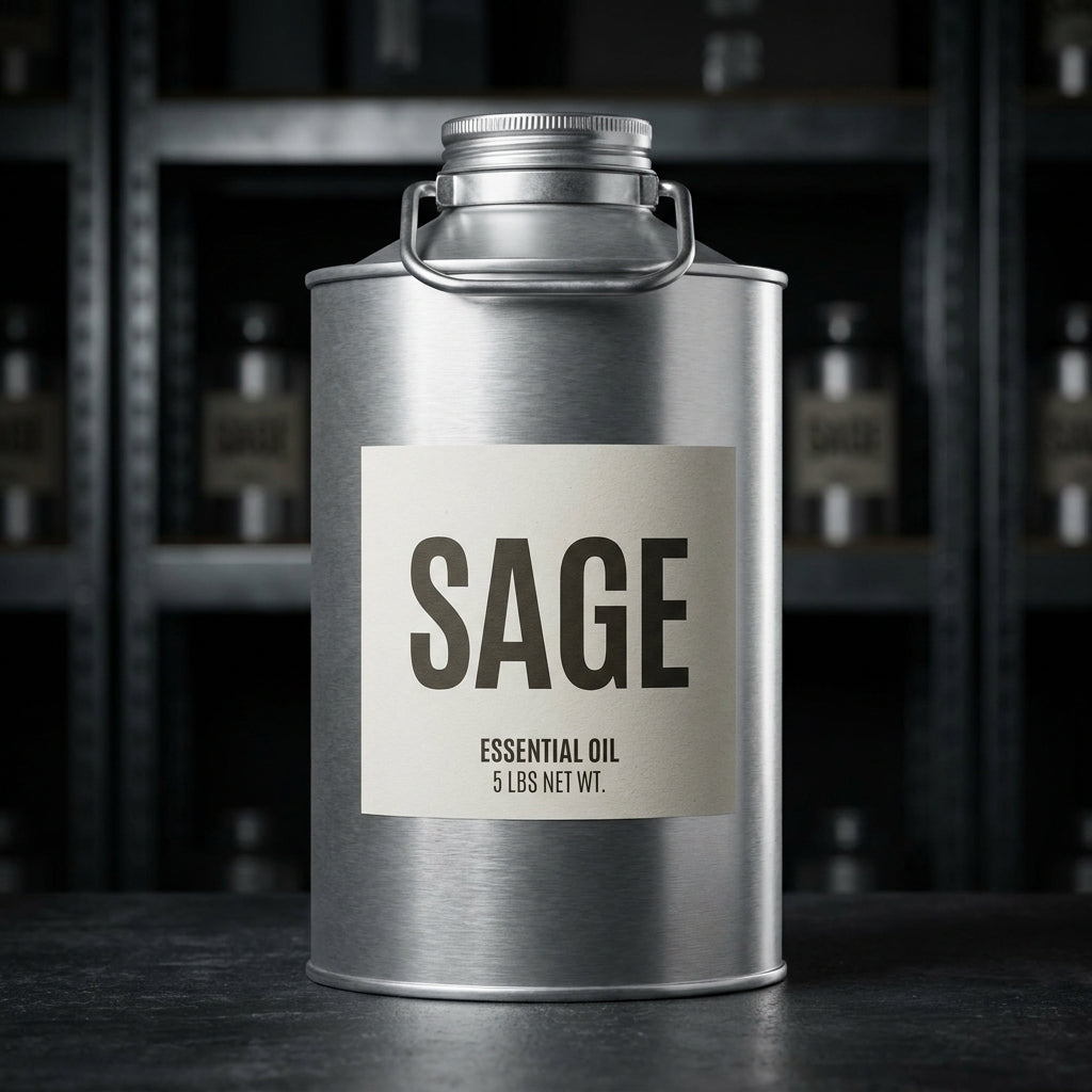 Pure Sage Essential Oil - 5 lbs