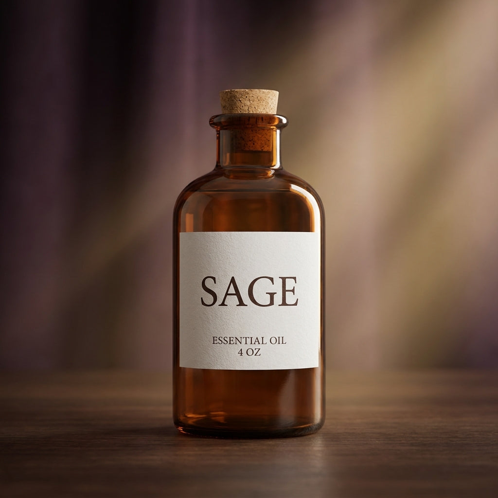 Pure Sage Essential Oil - 4 oz