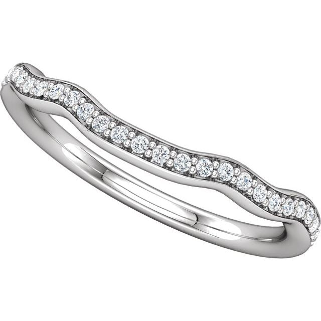 Platinum .06 CTW Natural Diamond Earrings