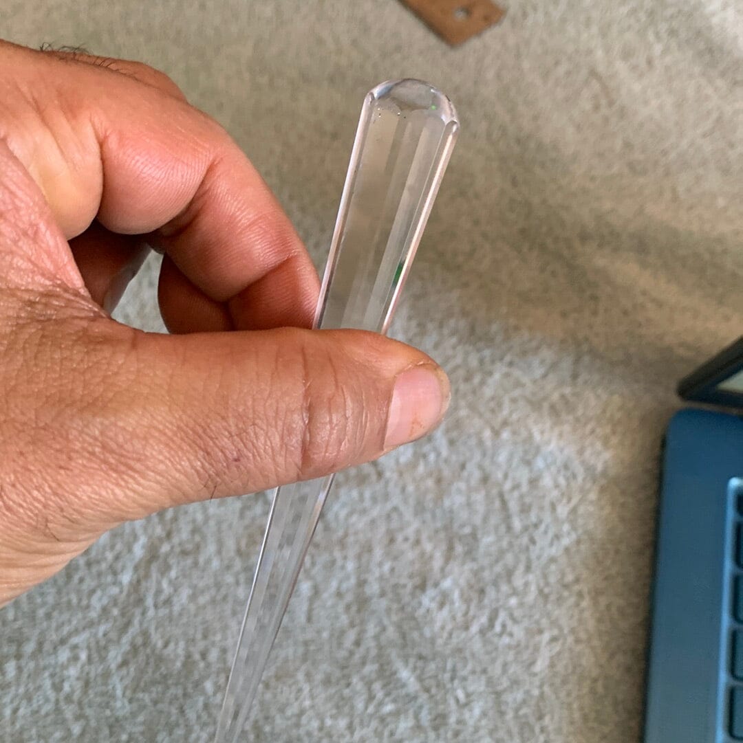 Disentergrater crystal long