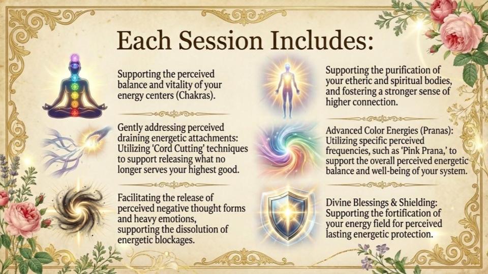 Pranic Crystal Sessions