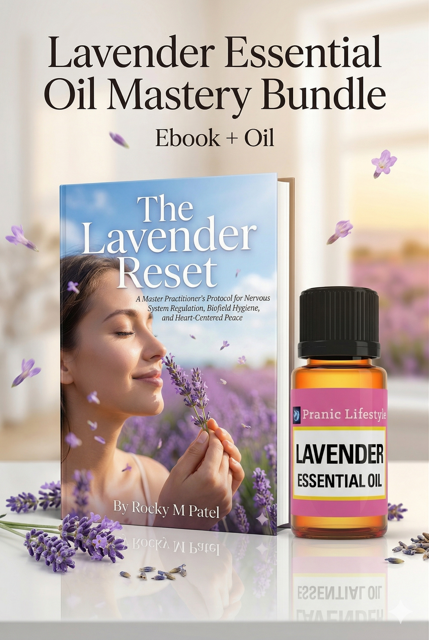 The Lavender Reset Bundle Oil + Ebook