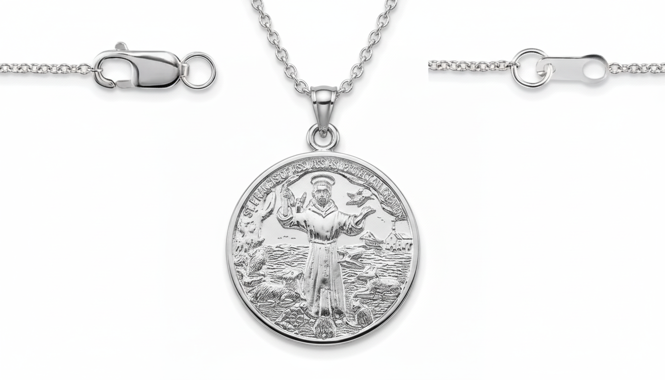 St. Francis of Assisi Medal 25 mm