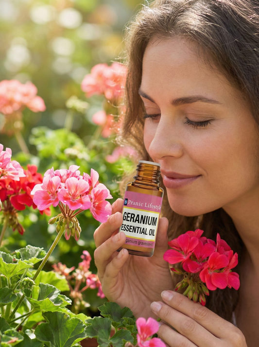 Geranium Essential Oil (Pelargonium graveolens)
