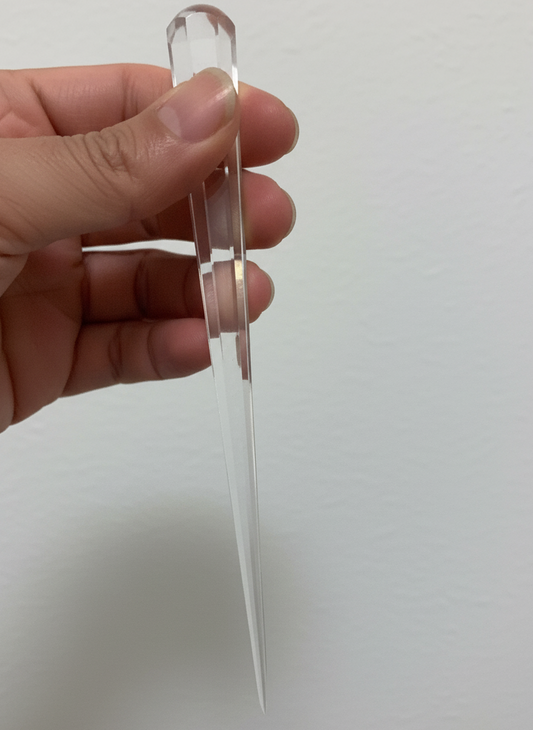Disentergrater crystal long