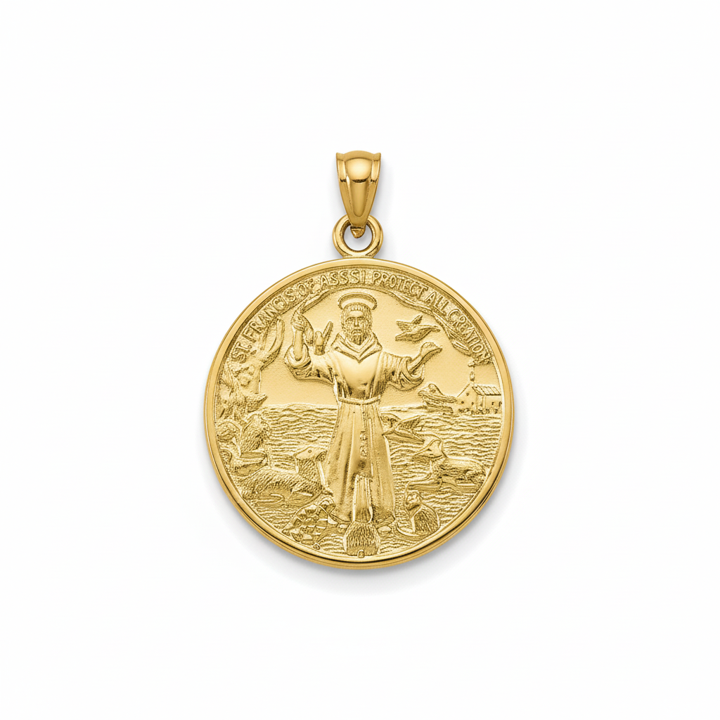 St. Francis of Assisi Medal 25 mm