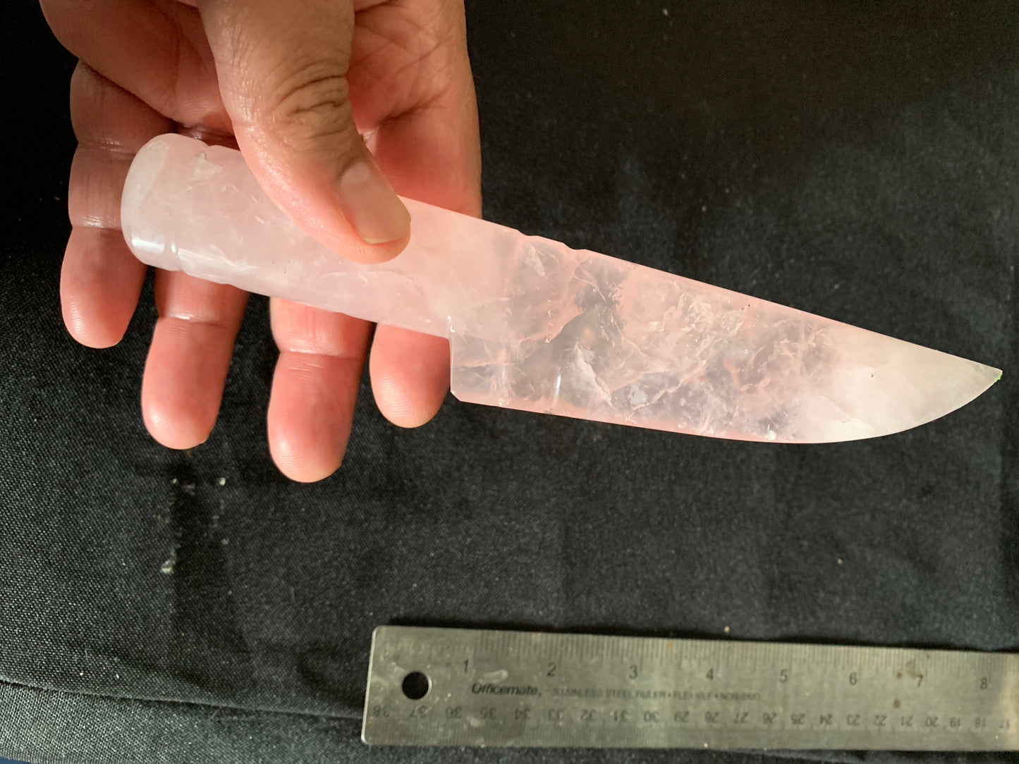 Pink Quartz Knife