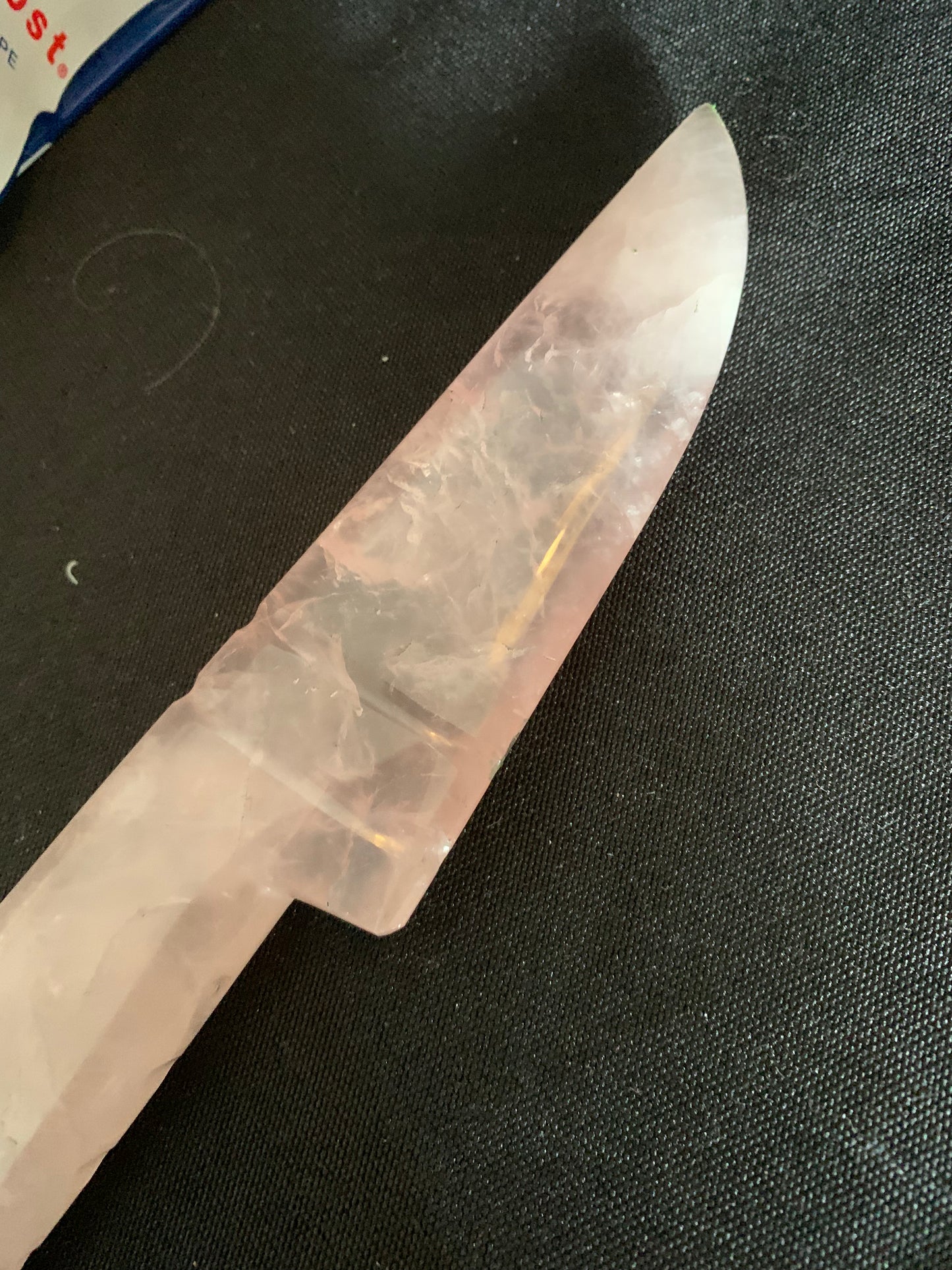 Pink Quartz Knife
