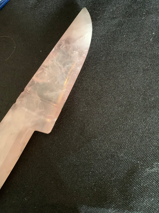 Pink Quartz Knife