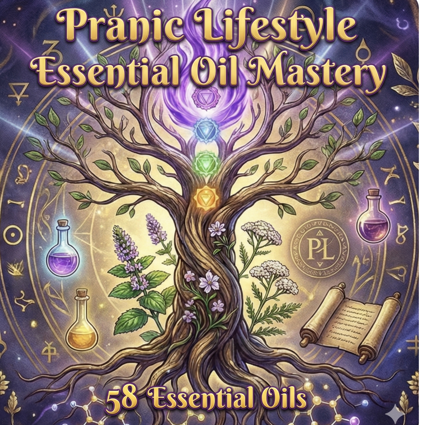 Pranic Lifestyle: 58 Essential Oils