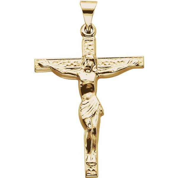 18K Yellow Crucifix Pendant - Pranic Lifestyle