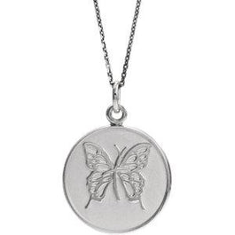 Sterling Silver Loss of a Mother 18" Necklace - Pranic Lifestyle
