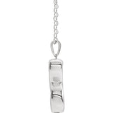 Sterling Silver Infinite Love Ash Holder 18" Necklace - Pranic Lifestyle