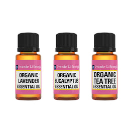 Organic Eucalyptus - Lavender - Tea Tree - Bundle
